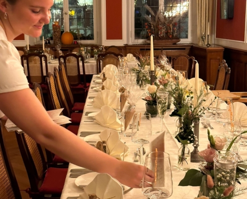 Feier eines Geburtstages im Gasthaus Sonne in Offenburg