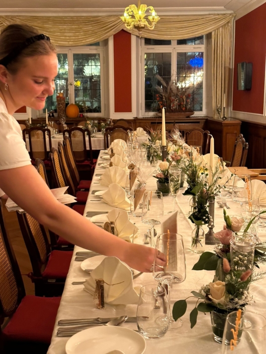 Feier eines Geburtstages im Gasthaus Sonne in Offenburg